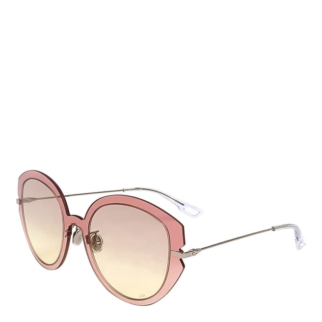Dior Women's Pink/Gold Dior Sunglasses 55mm