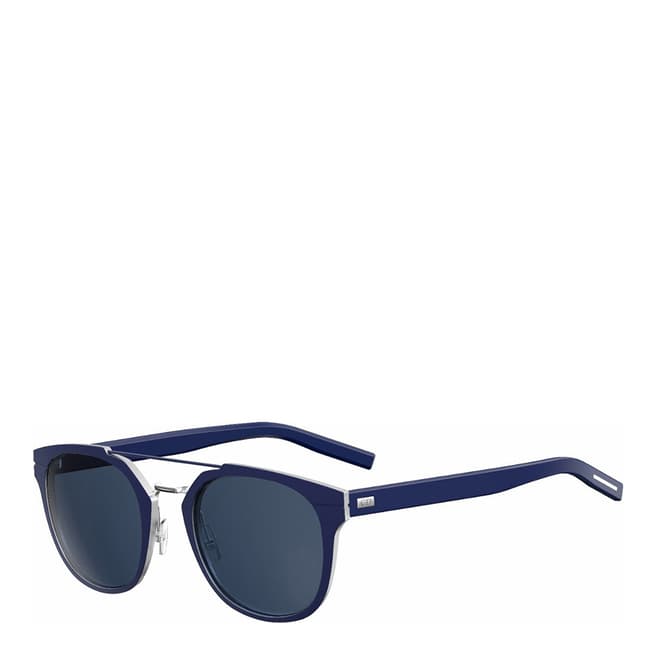 Dior Women's Navy/Silver Dior Sunglasses 52mm