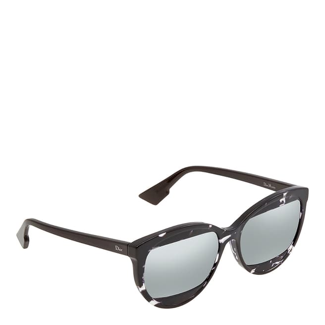 Dior Women's Black/White Dior Sunglasses 57mm