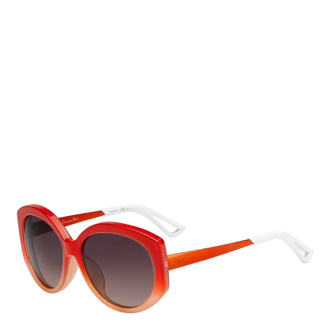 Dior Women's Orange Dior Sunglasses 58mm