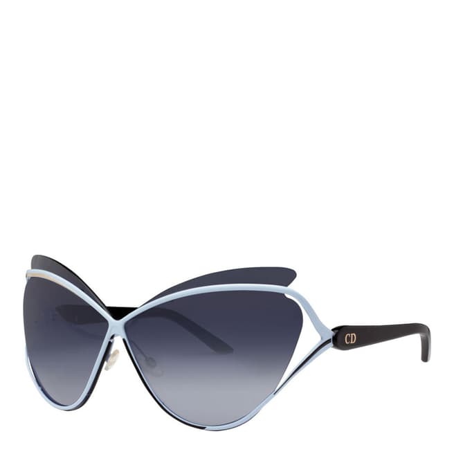 Dior Women's Blue/Black Dior Sunglasses 72mm