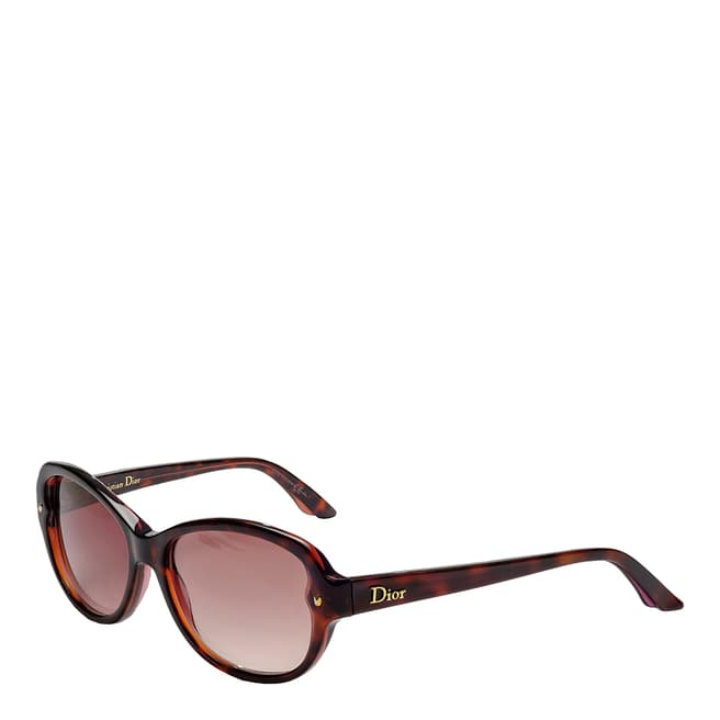 Dior Women's Brown Havana Dior Sunglasses 53mm