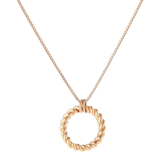 Otiumberg Short Gold Eternal Necklace