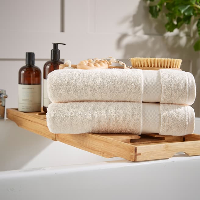 Christy Spa Bath Towel, Cream
