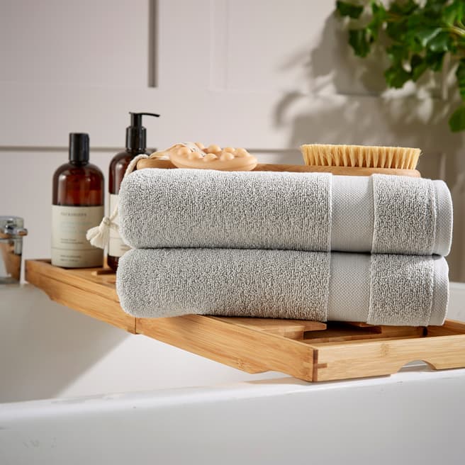 Christy Spa Bath Towel, Platinum