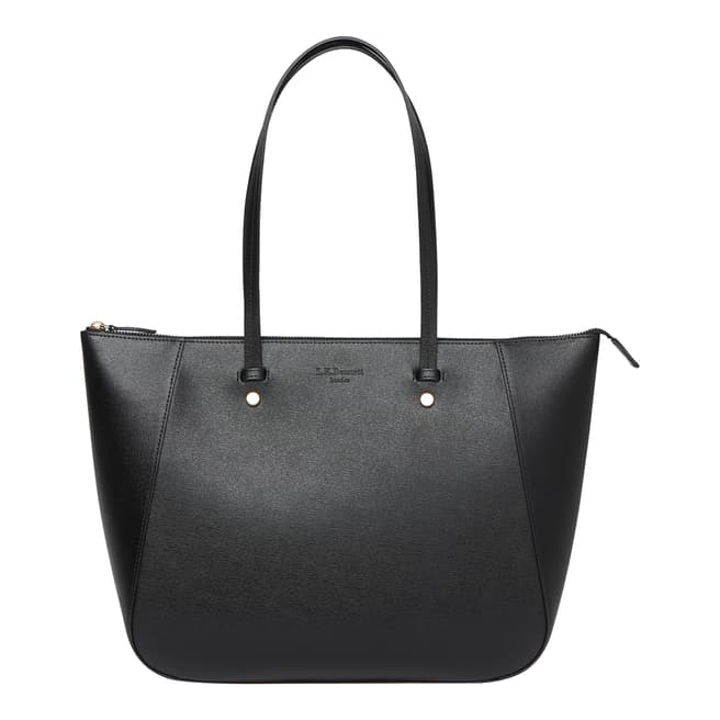 L K Bennett Black Marcia Leather Handbag
