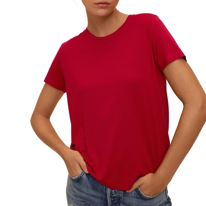 Mango Red Short Sleeve T-Shirt
