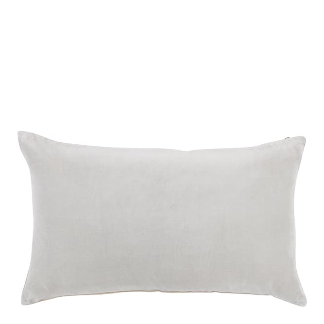 Christy Jaipur 30x50cm Cushion, Silver
