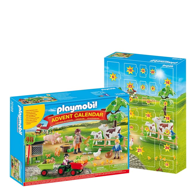 Playmobil Country Farm Advent Calendar with Small Tractor
