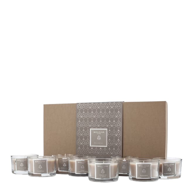 Bahoma Sand Discovery Set of 8 Travel Candles
