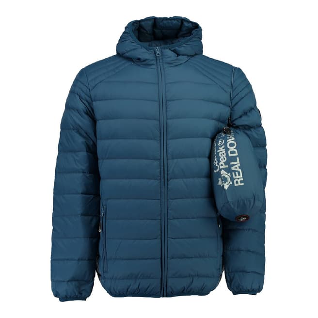 Canadian Peak Blue Padded Insulated Lightweight Jacket 