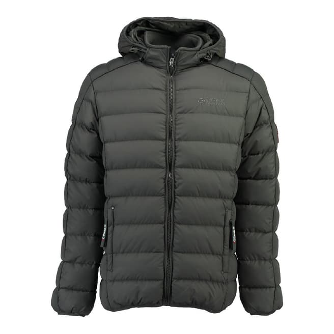 Canadian Peak Dark Grey Hooded Lightweight Jacket 