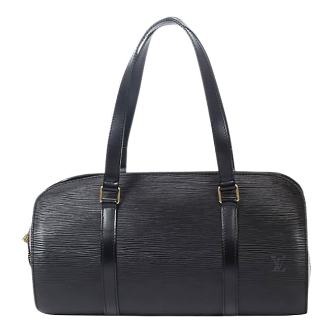 Vintage Louis Vuitton Black Soufflot Handbag