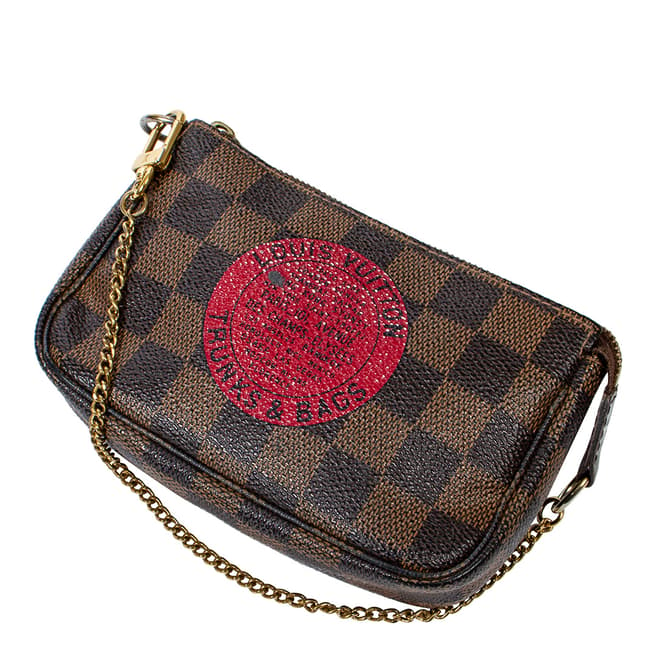 Louis Vuitton Brown Mini Pouch Bag