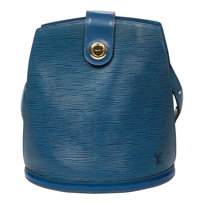 Vintage Louis Vuitton Vintage Blue Cluny Bucket Bag