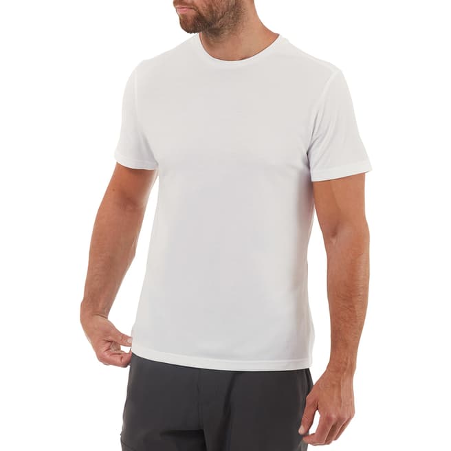 Craghoppers Optic White Short Sleeved T Shirt