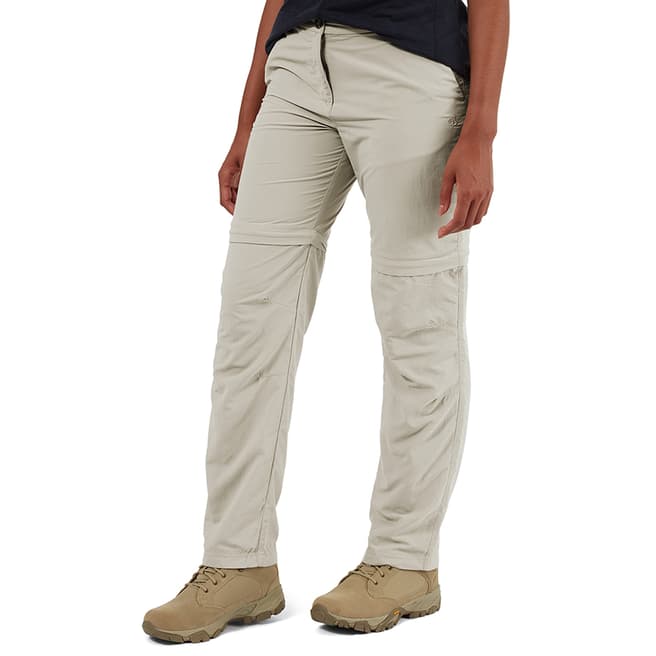 Craghoppers Desert Sand NosiLife III Convertible Trousers