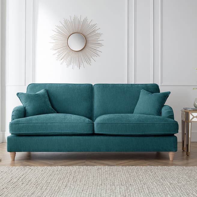 The Great Sofa Company The Swift 3 Seater Sofa, Manhattan Emerald