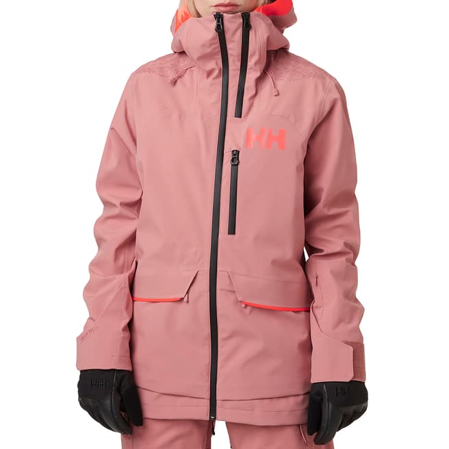 Helly Hansen Pink Waterproof Shell Jacket 