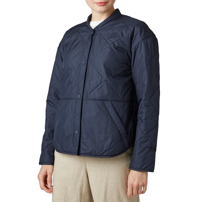 Helly Hansen Navy Quilted Bomber jacket 