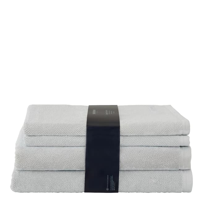Sheridan Cotton Twist 4 Piece Towel Bale, Cool Grey