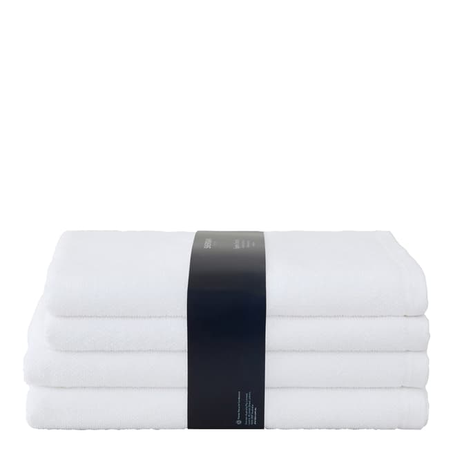 Sheridan Cotton Twist 4 Piece Towel Bale, White