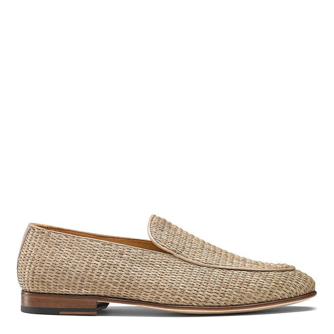 Russell & Bromley Natural Palma Loafers