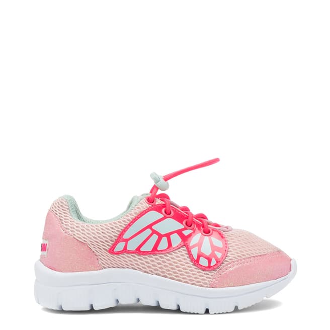 Sophia Webster Pink Glitter Chiara Sneakers