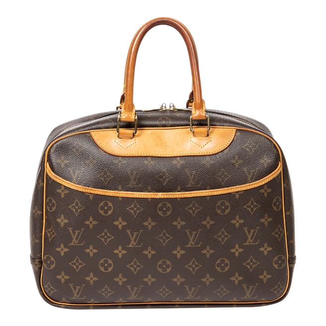 Vintage Louis Vuitton Brown Deauville Bag