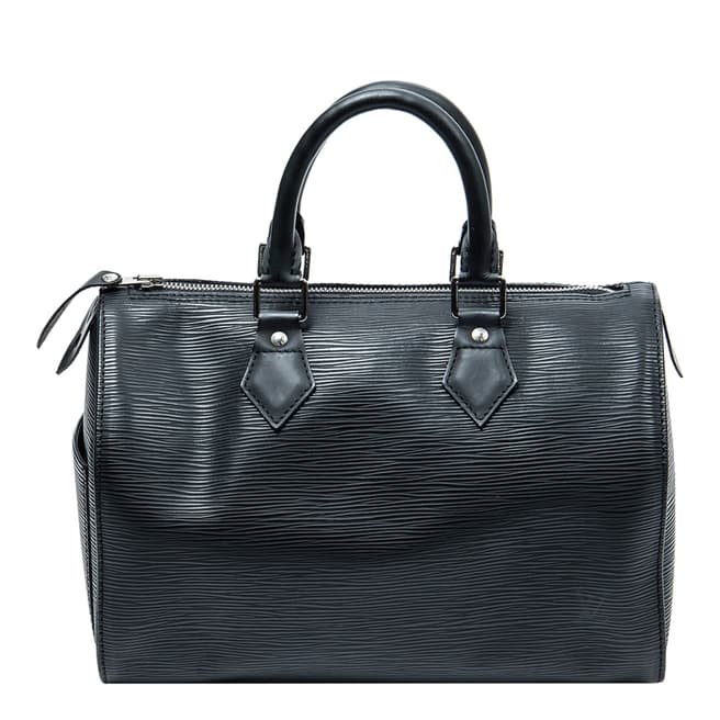 Louis Vuitton Black Speedy Bowler Bag