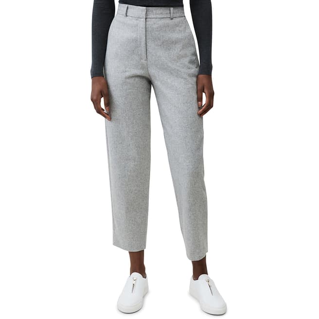Jigsaw Grey Nevis Wool Blend Trousers