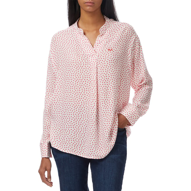 Crew Clothing Heart Printed Cotton Over Shirt 
