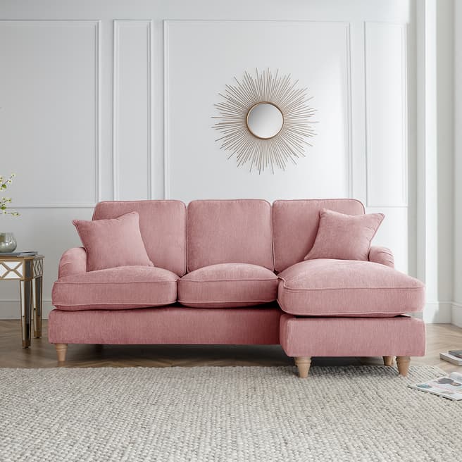 The Great Sofa Company The Swift Right Hand Chaise Sofa, Manhattan Plum