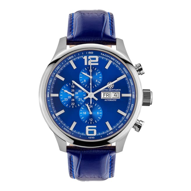 Mathis Montabon Men's Blue Grande Date Watch