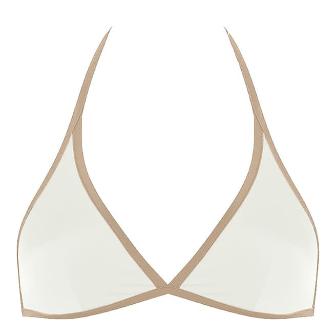 Myla Cream/Gold Penny Fields Bikini Top