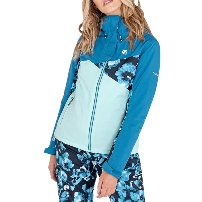 Dare2B Blue Waterproof Ski Jacket