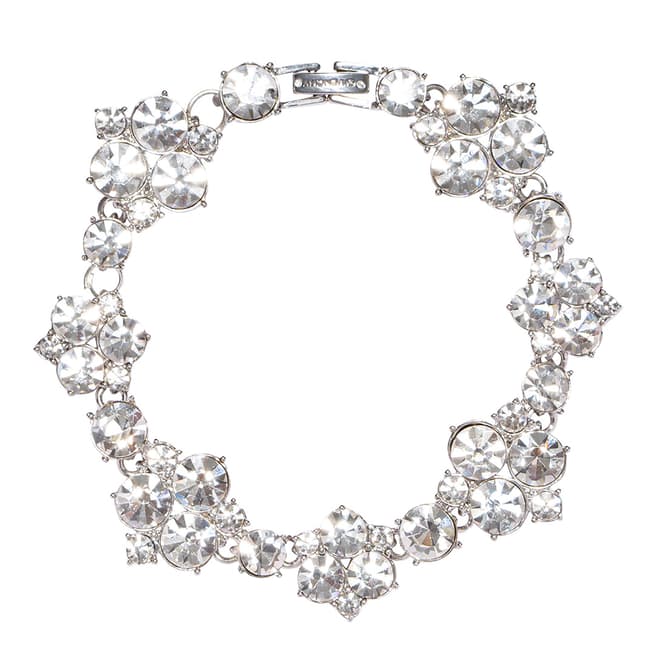 Givenchy Silver Rediscovered Crystal Bracelet