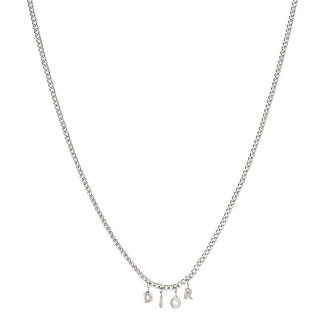 Christian Dior Silver 2000 Dior Chain Necklace