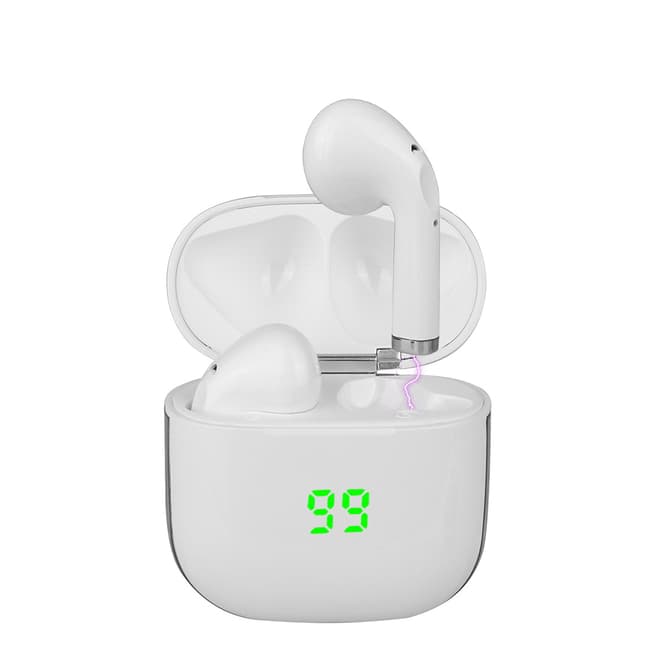 Onamaste White Bluetooth Earphones
