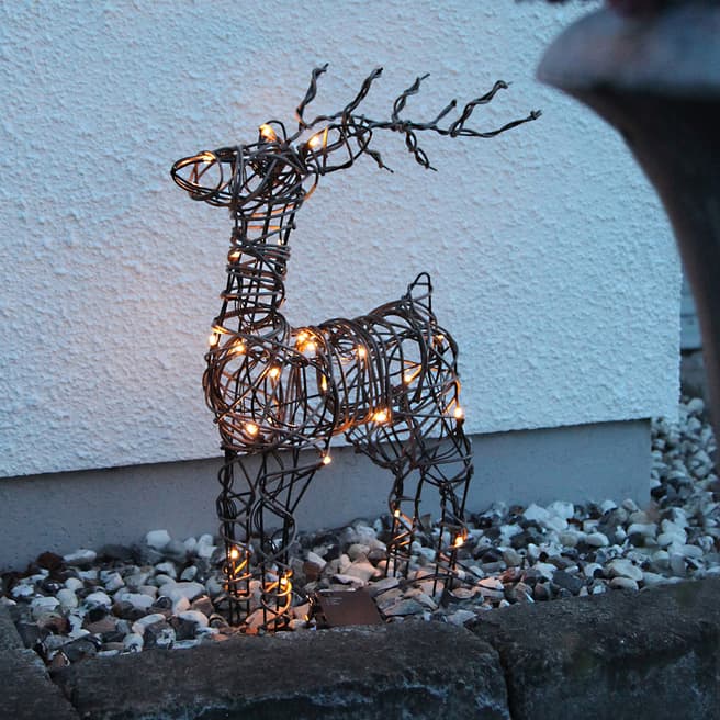 Christmas Magic Outdoor Decoration Vixen, Brown