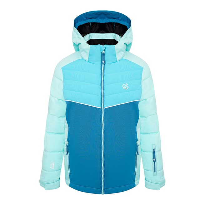 Dare2B Aruba/Azure Blue Cheerful Waterproof Insulated Ski Jacket