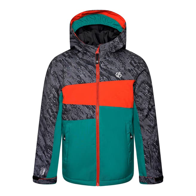 Dare2B Black/Alpine Forest Humour Waterproof Ski Jacket