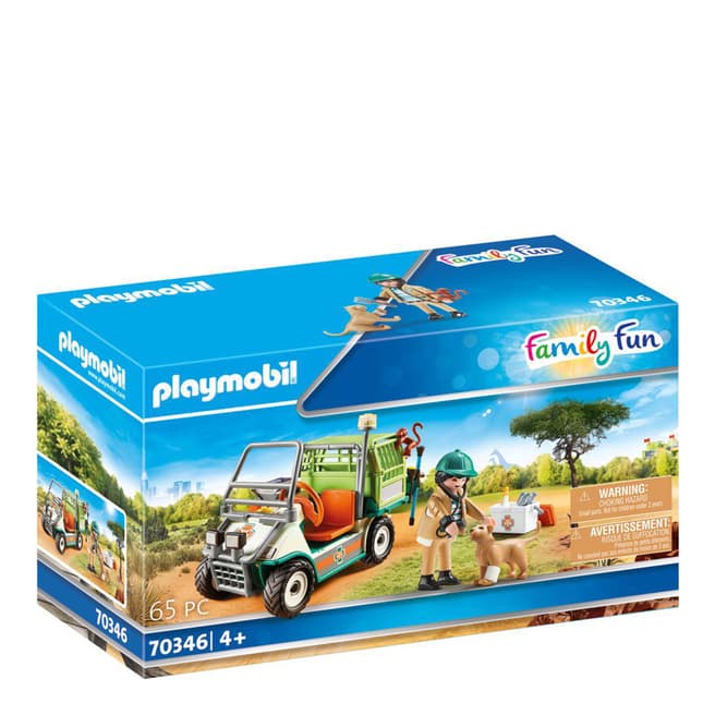 Playmobil Family Fun Zoo Vet with Medical Cart