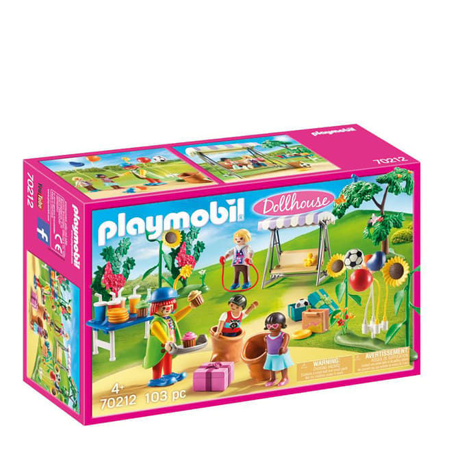 Playmobil Dollhouse Children's Garden Birthday Party
