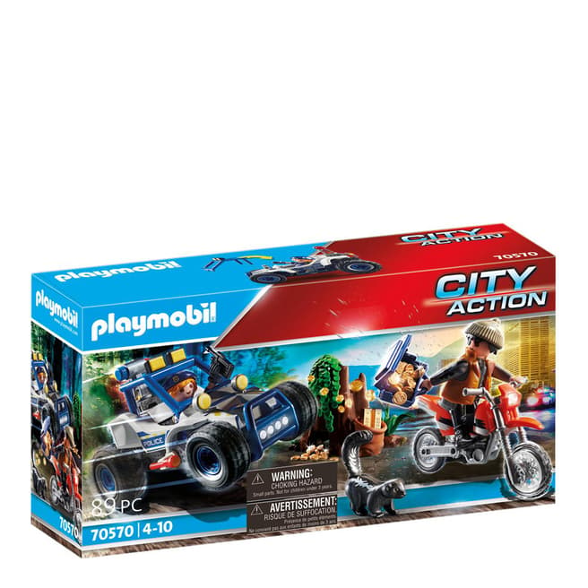 Playmobil City Action Police Off-Road Car with Jewel Thief