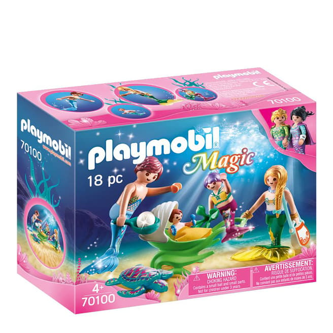 Playmobil Magic Mermaids Family with Pram