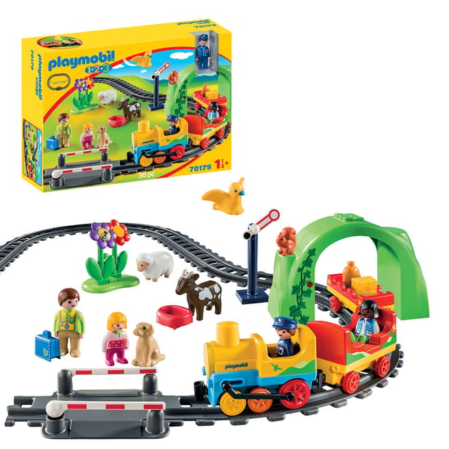 Playmobil My First Train Set for Children 18 Months+ - 70179