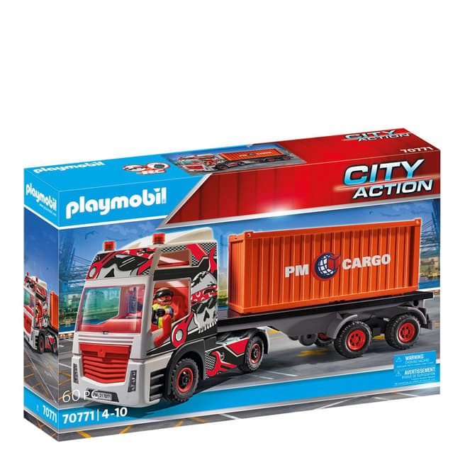 Playmobil City Action Cargo Truck with Container