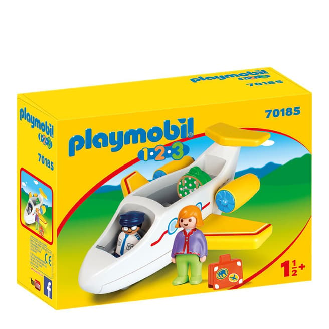 Playmobil 1.2.3. Toddler Plane with Passenger