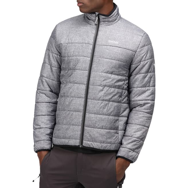 Regatta Grey Lightweight Hooded Puffer Jacket